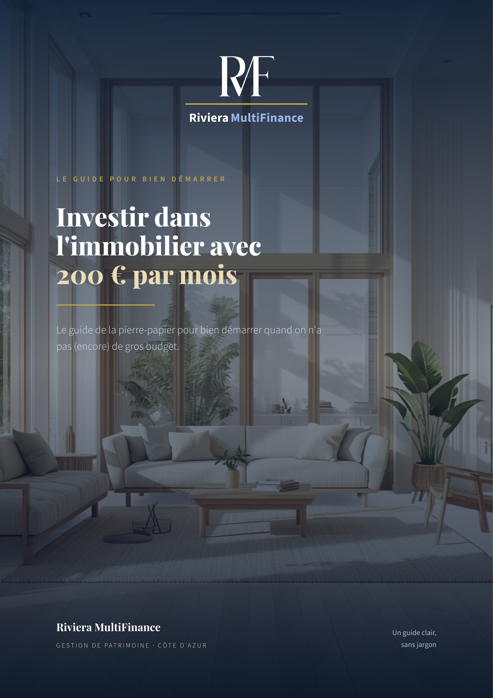 Investir dans l'immobilier avec 200 € par mois