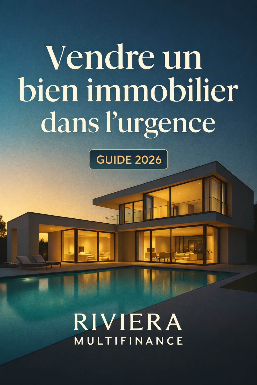 Vendre un bien immobilier dans l'urgence