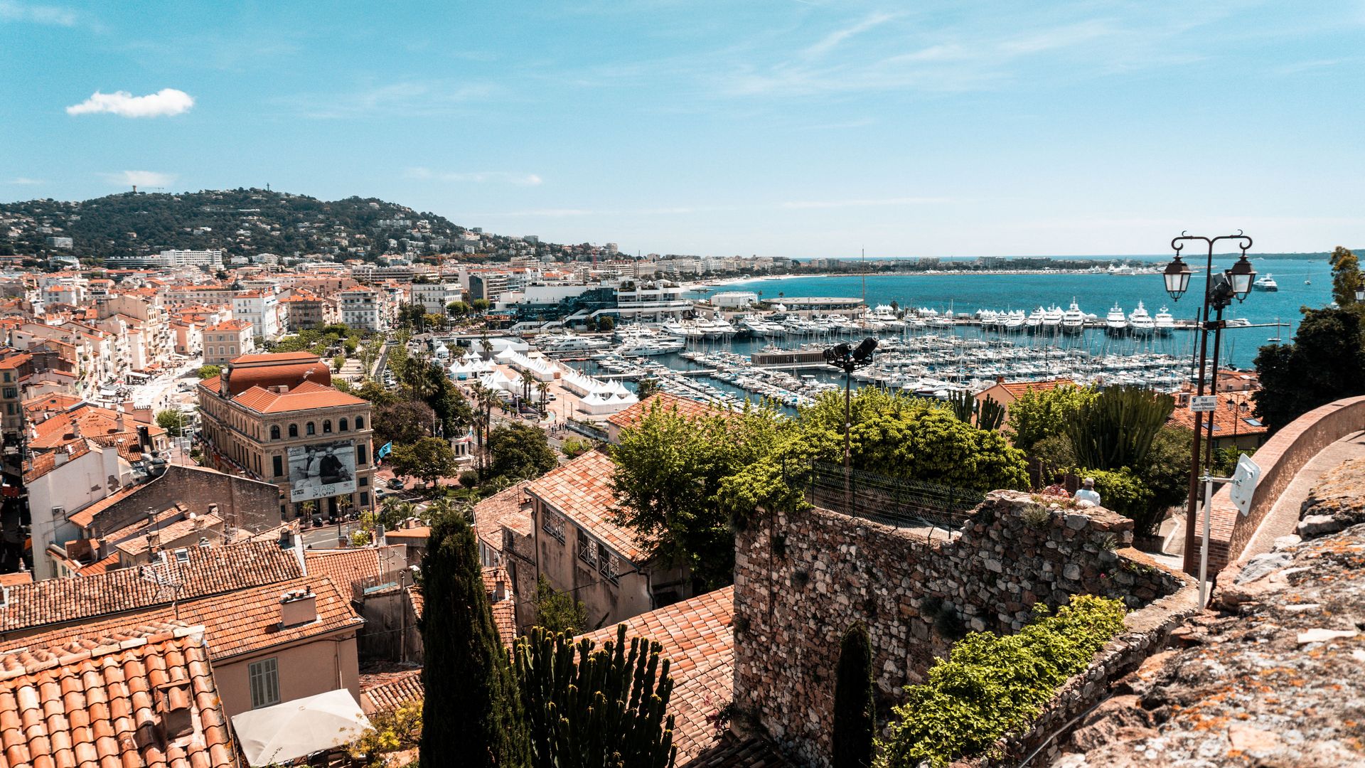 Vue de la Côte d'Azur